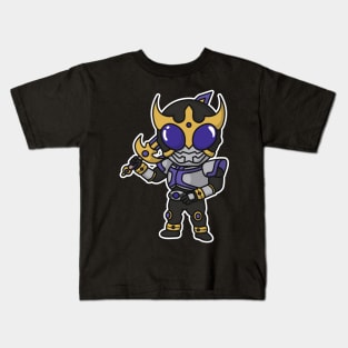 Kamen Rider Kuuga Titan Form Chibi Style Kawaii Kids T-Shirt